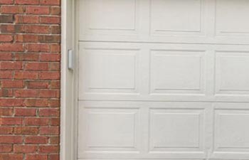 new white garage doors
