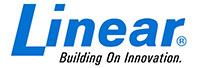 Linear building on innovation logo
