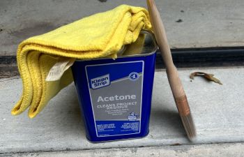 Garage door painting kit