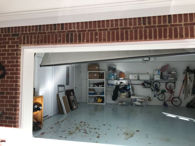 Garage door off track repair Loganville, GA 