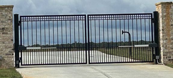 New security entrance gate in Duluth, GA
