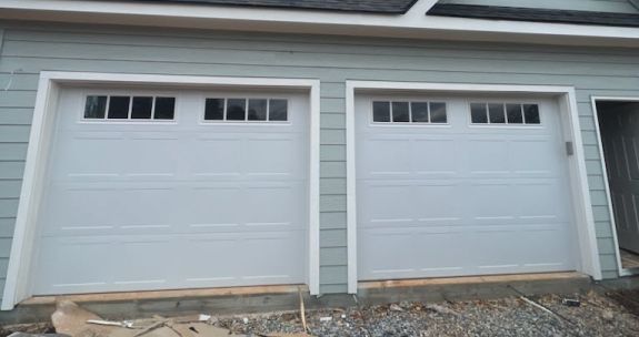 New construction garage door set | Winder, GA
