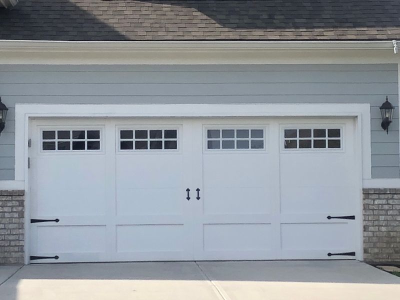 Premium garage door selection