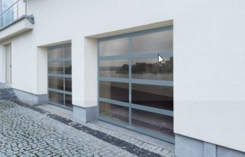 Full View Aluminum Garage Door