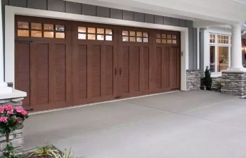 Clopay Canyon Ridge® Carriage House (4-Layer) garage door