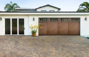 Clopay Canyon Ridge® Carriage House (4-Layer) garage door