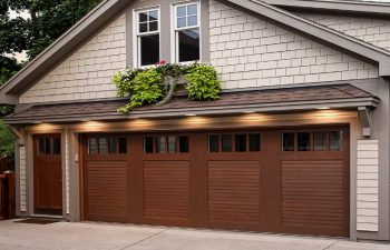 Clopay Canyon Ridge® Louver garage door